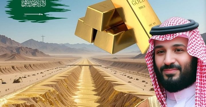 Saudijska Arabija otkrila nalazišta zlata duljine 125 kilometara