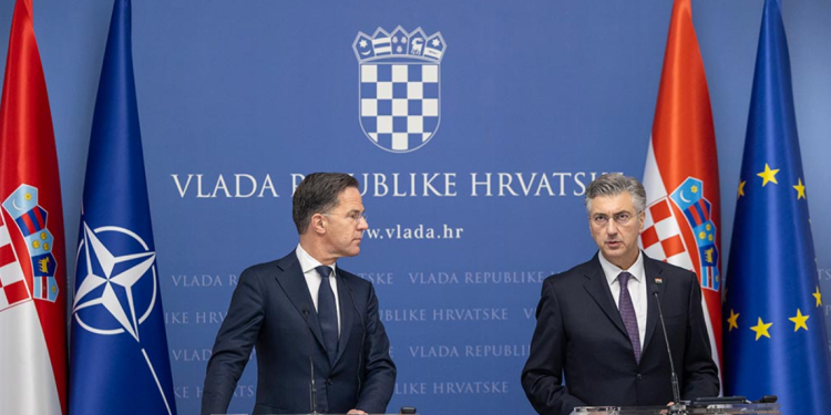 Šef NATO-a podržao modernizaciju Hrvatske vojske i širenje vojne proizvodnje