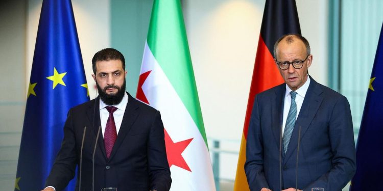 Merz i al Šara dogovorili povratak 80 posto sirijskih izbjeglica